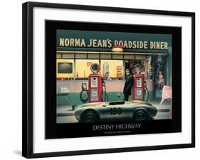 Destiny Highway-Chris Consani-Framed Art Print