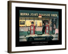 Destiny Highway-Chris Consani-Framed Art Print