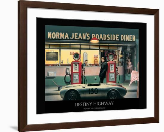 Destiny Highway-Chris Consani-Framed Art Print