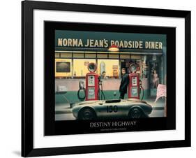 Destiny Highway-Chris Consani-Framed Art Print