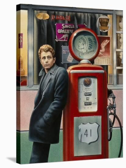 Destiny James Dean-Chris Consani-Stretched Canvas