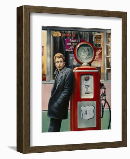 Destiny James Dean-Chris Consani-Framed Art Print