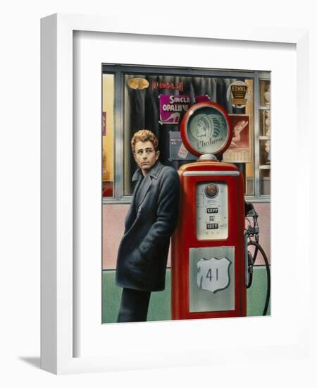 Destiny James Dean-Chris Consani-Framed Art Print