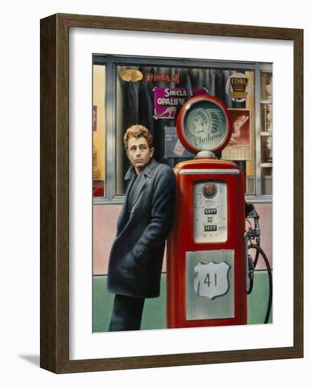 Destiny James Dean-Chris Consani-Framed Art Print