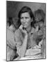 Destitute Pea Pickers in California, Mother of Seven Children, Nipomo, California, 1936-Dorothea Lange-Mounted Photographic Print