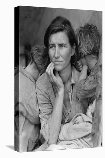 Destitute Pea Pickers-Dorothea Lange-Stretched Canvas