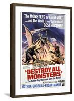 Destroy All Monsters, 1968-null-Framed Art Print