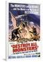 Destroy All Monsters, 1968-null-Framed Art Print