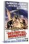 Destroy All Monsters, 1968-null-Stretched Canvas
