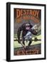 Destroy This Mad Brute-null-Framed Giclee Print