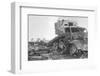 Destroyed Ammunition Truck-null-Framed Photographic Print