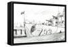 Destroyer 793 Boston Maritime Museum, 2003-Vincent Alexander Booth-Framed Stretched Canvas