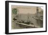 Destroyer at Marseille-null-Framed Premium Photographic Print