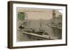 Destroyer at Marseille-null-Framed Photographic Print