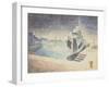 Destroyers at Night, C.1942-Eric Ravilious-Framed Giclee Print