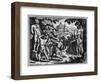 Destroying Saxon Idols-null-Framed Art Print