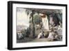 Destroying the Chrysalids and Reeling the Cocoons, from 'China in a Series of Views'-Thomas Allom-Framed Giclee Print