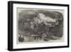 Destruction by Fire of Messers Hine and Mundella's Hosiery Factory at Nottingham-null-Framed Giclee Print