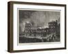 Destruction by Fire of Messers Nelson's Printing Offices at Edinburgh-null-Framed Giclee Print