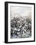 Destruction of a German Expedition in Africa, 1891-Henri Meyer-Framed Giclee Print