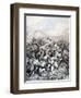 Destruction of a German Expedition in Africa, 1891-Henri Meyer-Framed Giclee Print