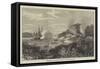 Destruction of a Pirates' Stronghold at Sulu by HMS Nassau-null-Framed Stretched Canvas