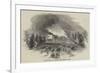 Destruction of Caversham-Park House by Fire-null-Framed Giclee Print