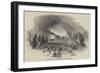 Destruction of Caversham-Park House by Fire-null-Framed Giclee Print