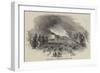 Destruction of Caversham-Park House by Fire-null-Framed Giclee Print