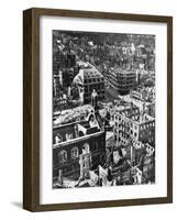 Destruction of Dresden, 1945-null-Framed Photographic Print