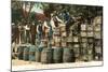 Destruction of Liquor in Kansas, Prohibition, 1907-null-Mounted Art Print