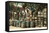 Destruction of Liquor in Kansas, Prohibition, 1907-null-Framed Stretched Canvas