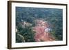 Destruction of Rainforest Caused by Gold Mining, Guyana, South America-Mick Baines & Maren Reichelt-Framed Photographic Print