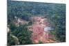 Destruction of Rainforest Caused by Gold Mining, Guyana, South America-Mick Baines & Maren Reichelt-Mounted Photographic Print