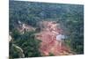 Destruction of Rainforest Caused by Gold Mining, Guyana, South America-Mick Baines & Maren Reichelt-Mounted Photographic Print