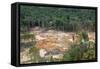 Destruction of Rainforest Caused by Gold Mining, Guyana, South America-Mick Baines & Maren Reichelt-Framed Stretched Canvas