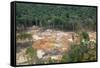 Destruction of Rainforest Caused by Gold Mining, Guyana, South America-Mick Baines & Maren Reichelt-Framed Stretched Canvas
