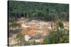 Destruction of Rainforest Caused by Gold Mining, Guyana, South America-Mick Baines & Maren Reichelt-Stretched Canvas