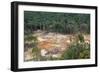 Destruction of Rainforest Caused by Gold Mining, Guyana, South America-Mick Baines & Maren Reichelt-Framed Photographic Print