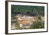 Destruction of Rainforest Caused by Gold Mining, Guyana, South America-Mick Baines & Maren Reichelt-Framed Photographic Print