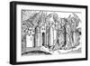 Destruction of Sodom and Gomorrah by Earthquake, 1493-null-Framed Giclee Print