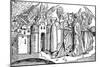 Destruction of Sodom and Gomorrah by Earthquake, 1493-null-Mounted Giclee Print