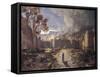 Destruction of Sodom and Gomorrah-Jules-Joseph-Augustin Laurens-Framed Stretched Canvas