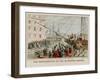 Destruction of Tea in Boston Harbor-Sarony & Major-Framed Art Print