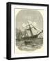 Destruction of the Alabama, June 1864-null-Framed Giclee Print