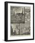 Destruction of the Alhambra Theatre-Alfred Courbould-Framed Giclee Print