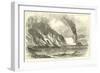 Destruction of the Arkansas, July 1862-null-Framed Giclee Print