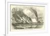 Destruction of the Arkansas, July 1862-null-Framed Giclee Print