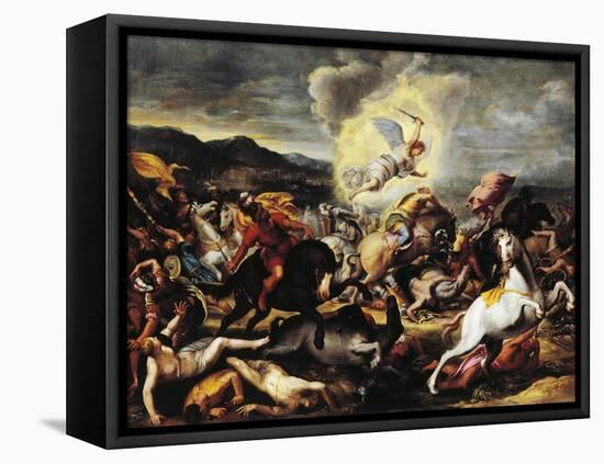 Destruction of the Armies of Sennacherib, Late 16th-Early 17th Century-null-Framed Stretched Canvas