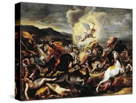 Destruction of the Armies of Sennacherib, Late 16th-Early 17th Century-null-Stretched Canvas